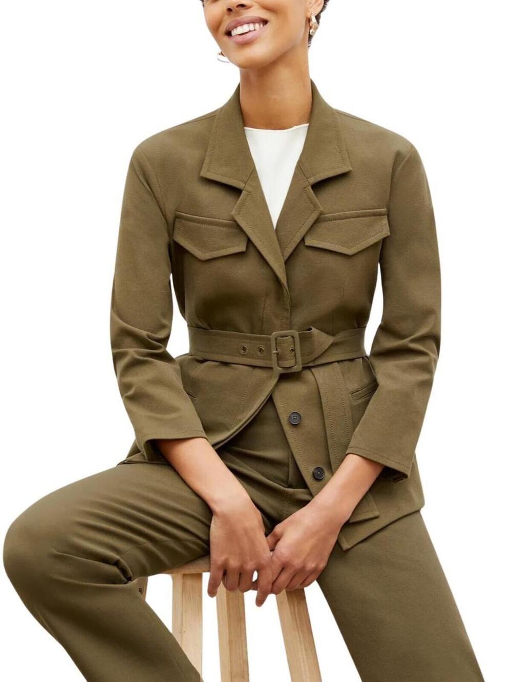 M.M. LaFleur The Emalis Belted Jacket